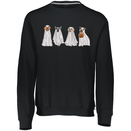 Halloween Dog Lovers Dri-Power Fleece Crewneck Sweatshirt