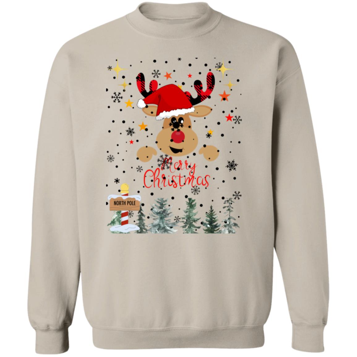 Christmas - Ugly Crewneck Pullover Sweatshirt