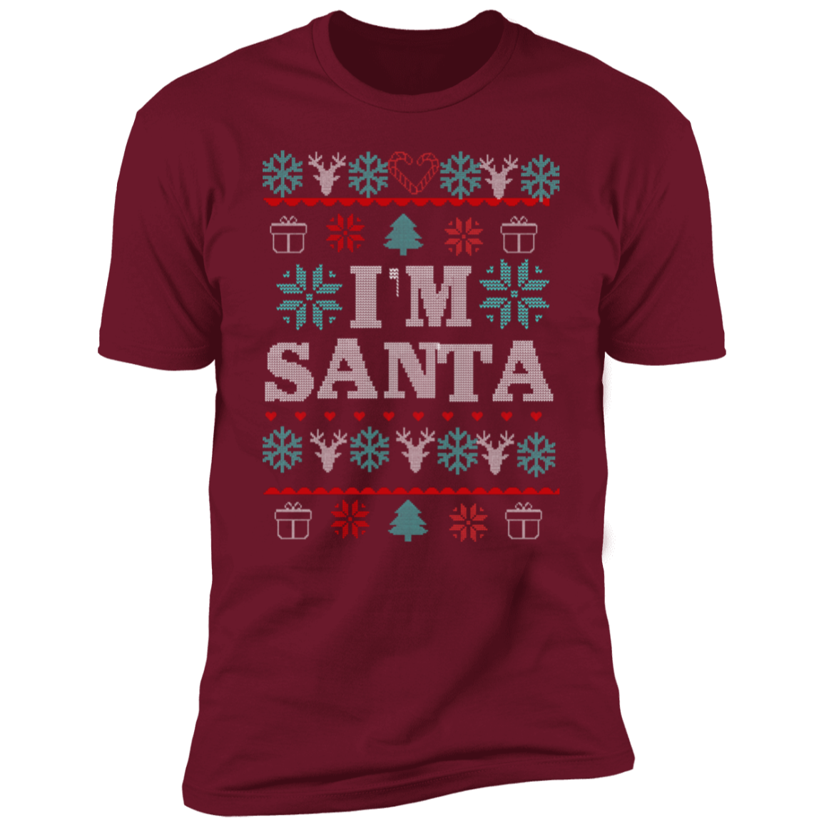 I'm Santa - Christmas Ugly  Premium Short Sleeve T-Shirt