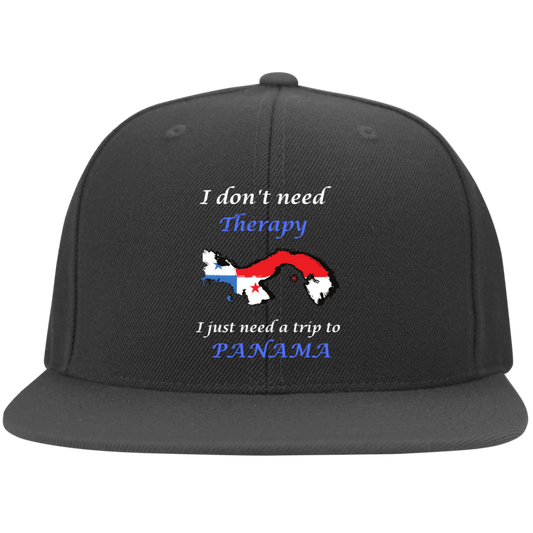 I don't need therapy | Baseball  Embroidered Flat Bill Twill Flexfit Cap
