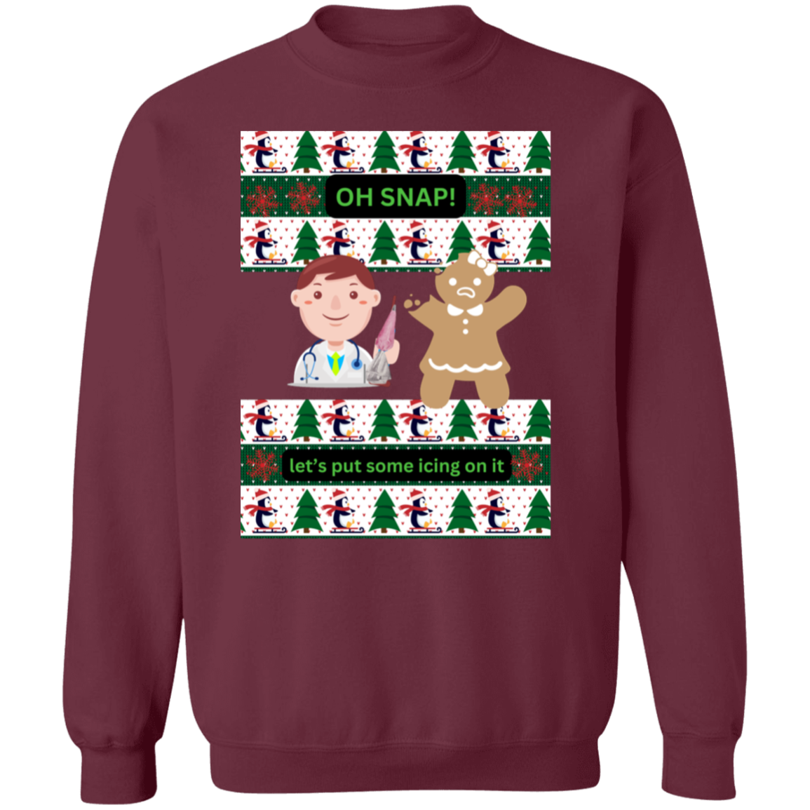 Christmas Ugly-  Crewneck Pullover Sweatshirt