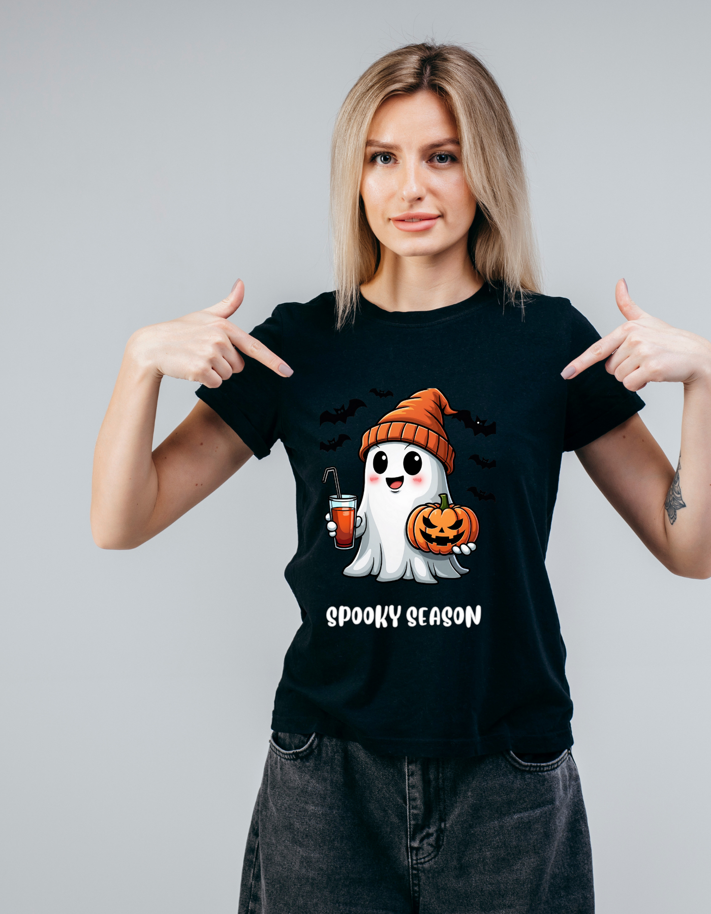 Halloween Ghost Coffee  G500  T-Shirt