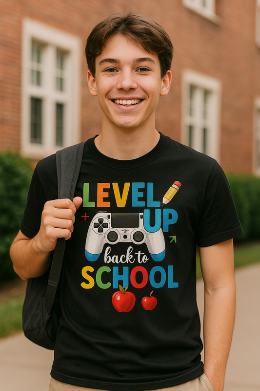 Level Up, back to School T-Shirt