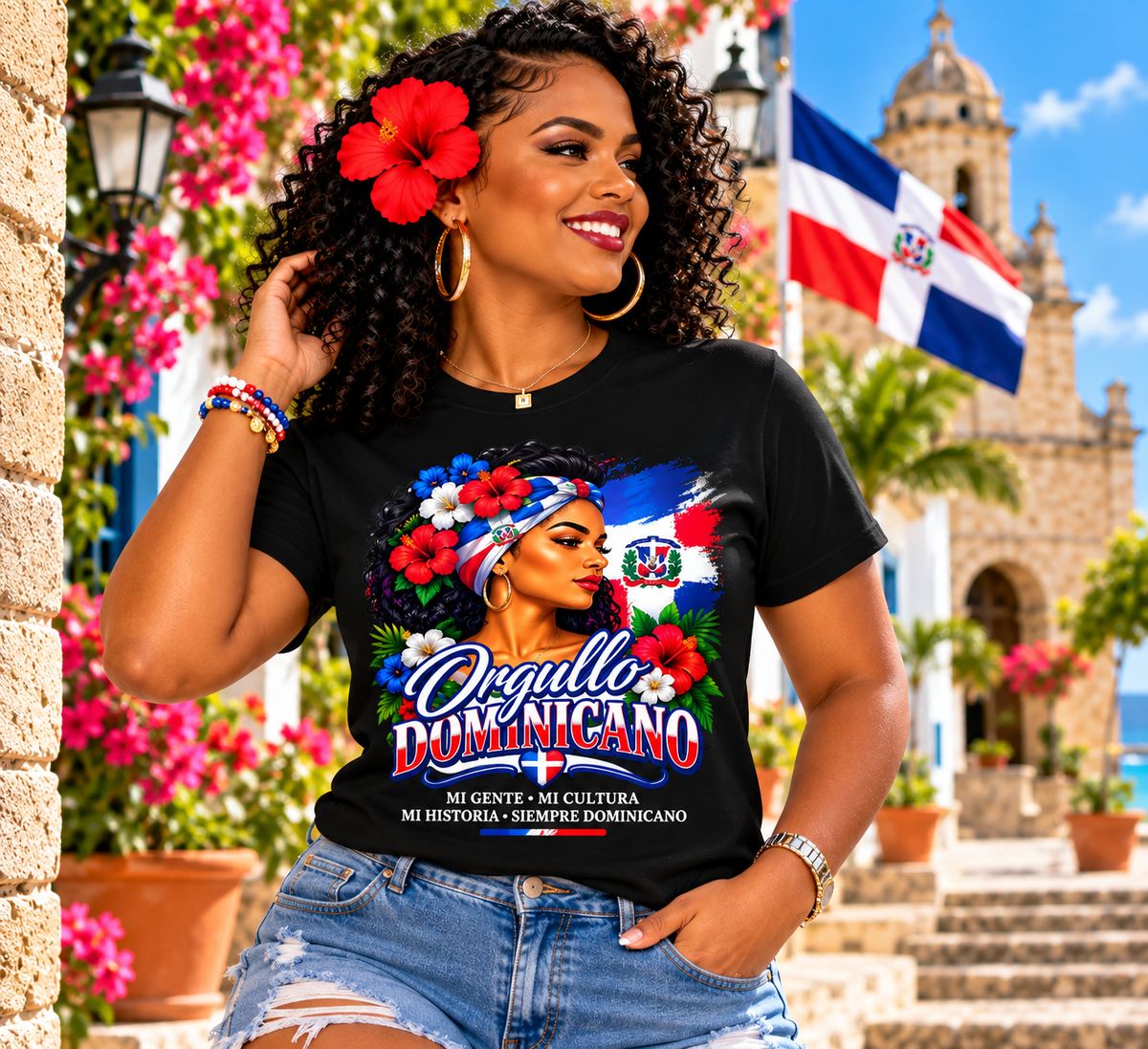 Dominican Pride - Orgullo Dominicano T-shirt