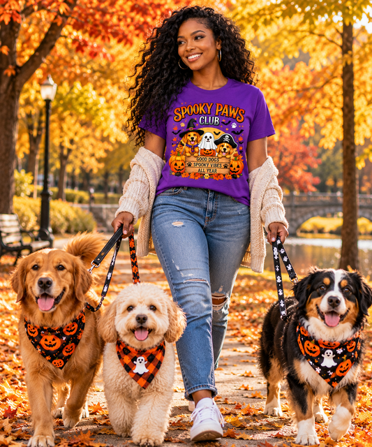 Spooky Paws Club Bella + Canvas Unisex Jersey Short-Sleeve T-Shirt