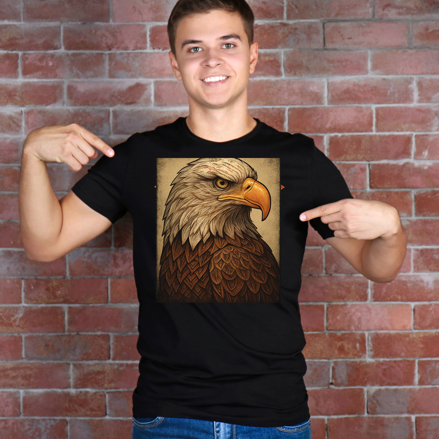 American Bald Eagle, SS T-Shirt