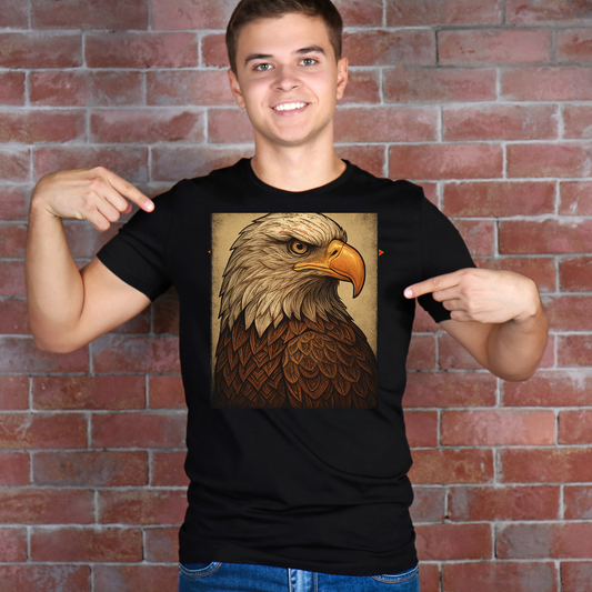 American Bald Eagle, SS T-Shirt