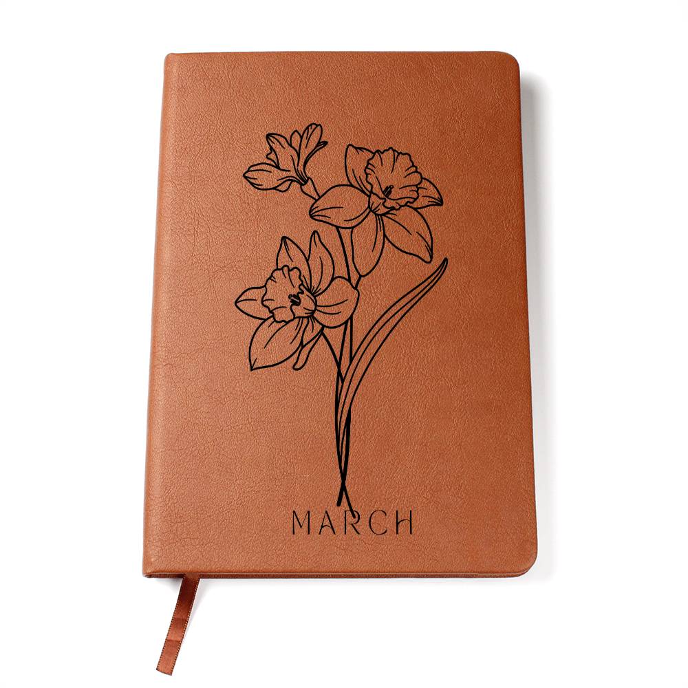 Journal |  March Birth Month Flower|  Daffodil,