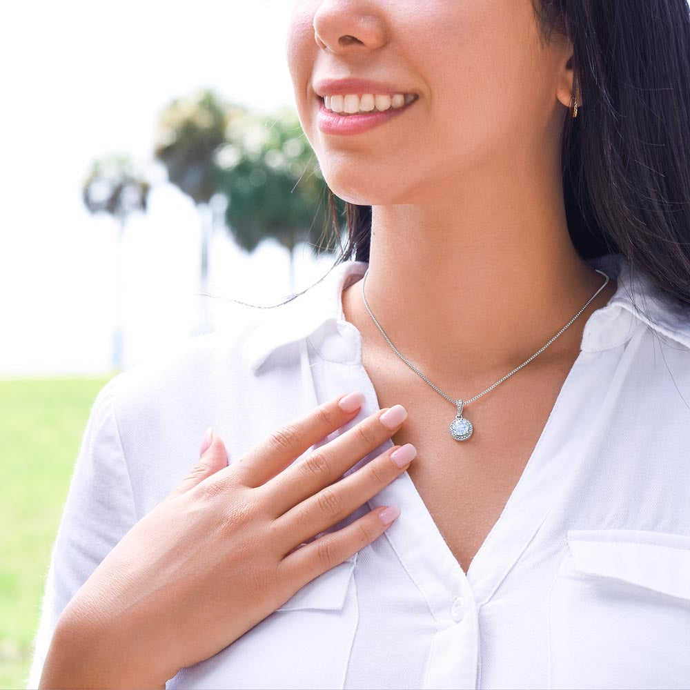 To My Daughter – Graduation Necklace Gift