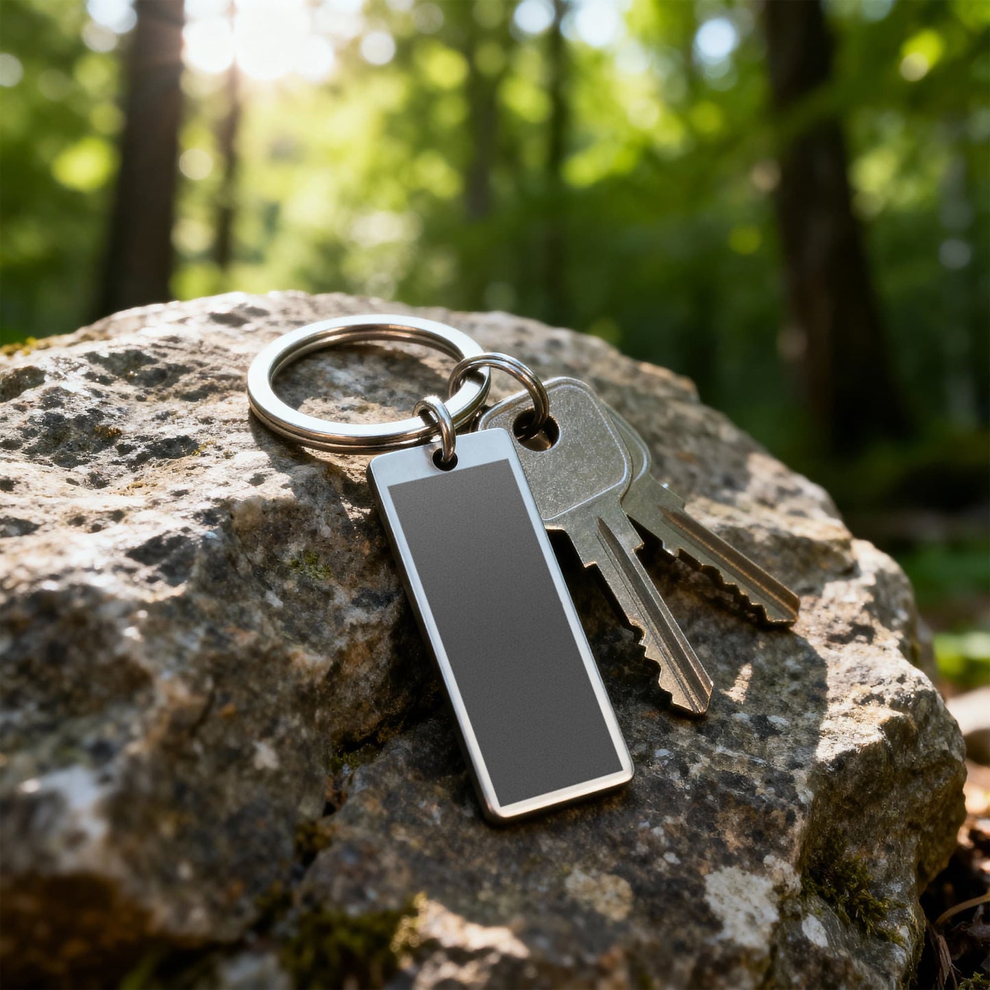 Personalized “To My Daughter” Engraved Keychain – Angel Message Gift