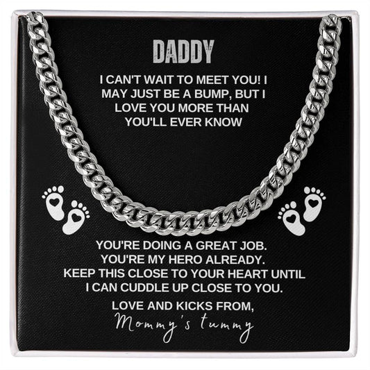 Daddy | Bump | 2 feet | Cuban Link Chain