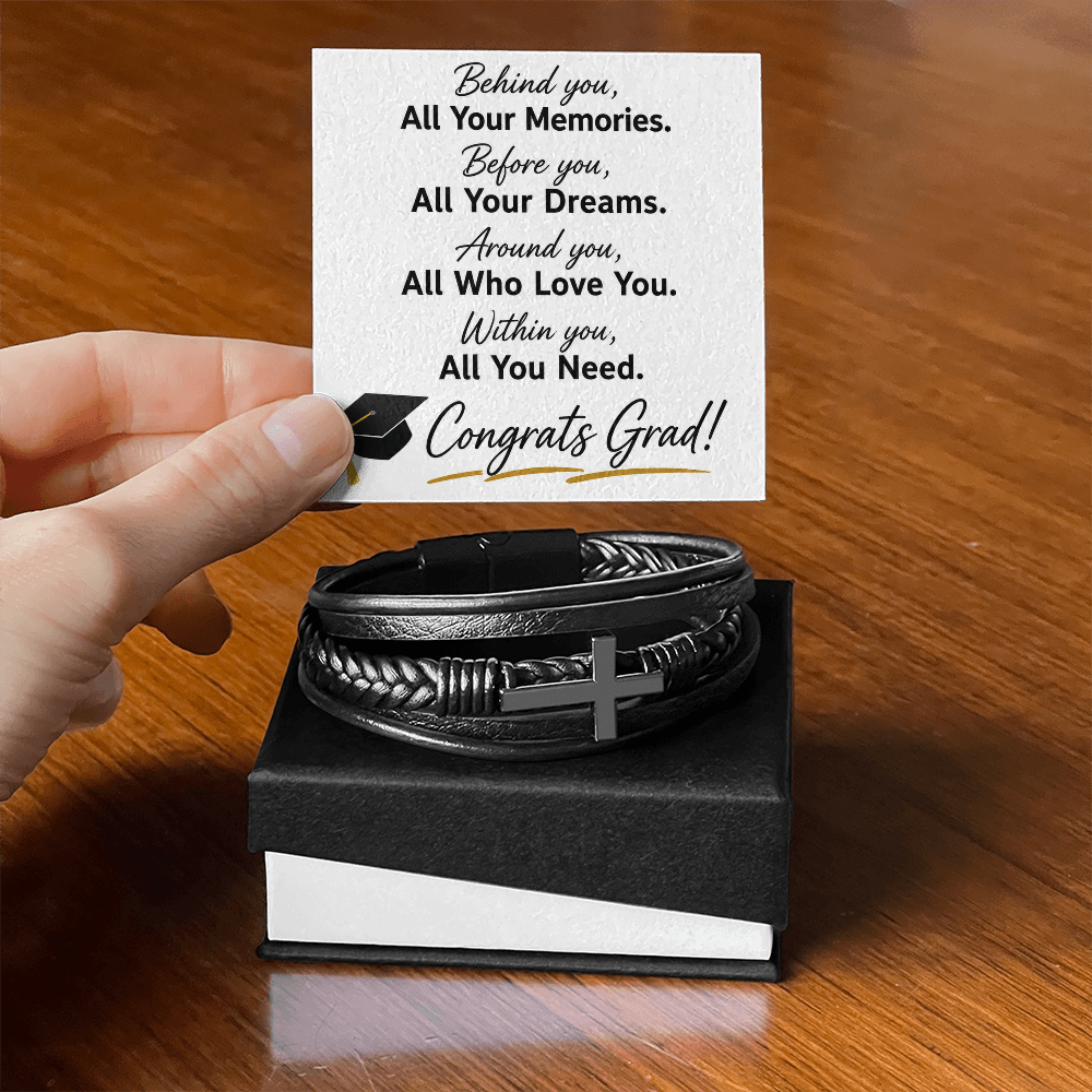 To My Son – Graduation Gift From The Heart 🎓 | Son Bracelet Graduation Gift
