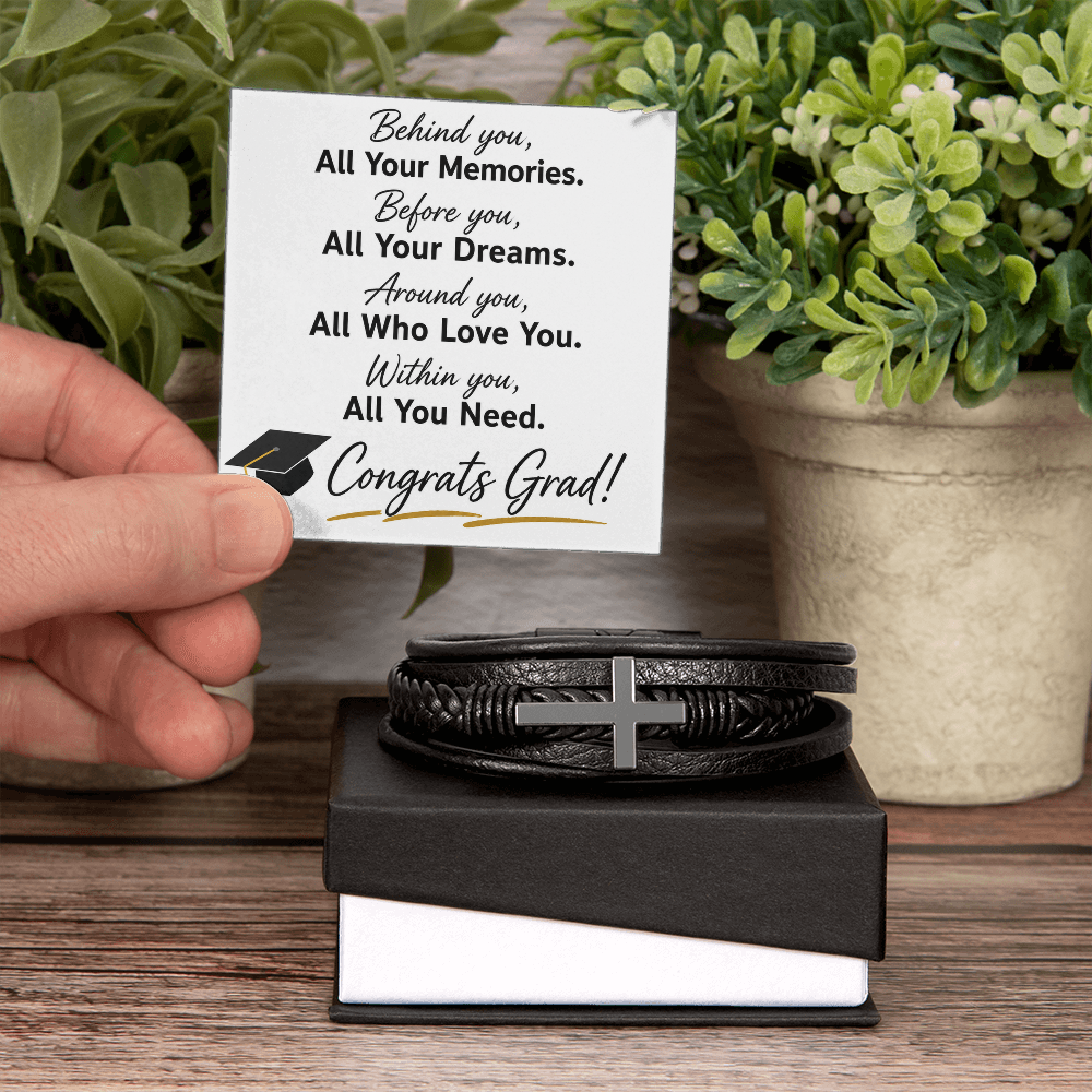 To My Son – Graduation Gift From The Heart 🎓 | Son Bracelet Graduation Gift