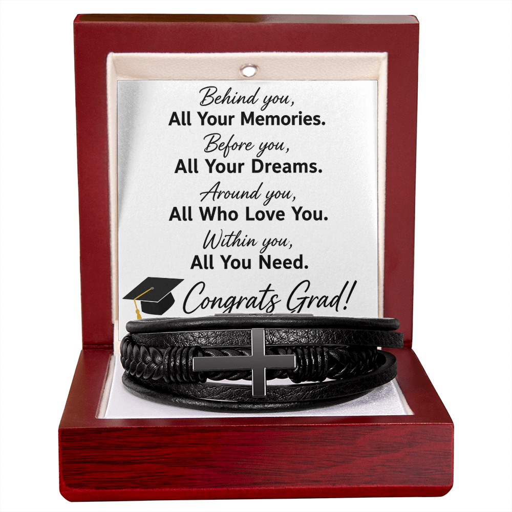 To My Son – Graduation Gift From The Heart 🎓 | Son Bracelet Graduation Gift