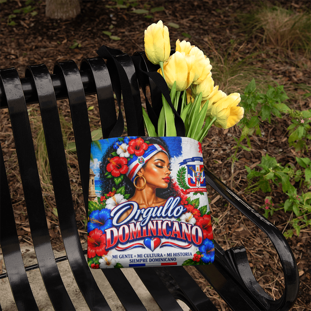 Dominican Republic Pride Tote Bag – Orgullo Dominicano & Quisqueya La Bella