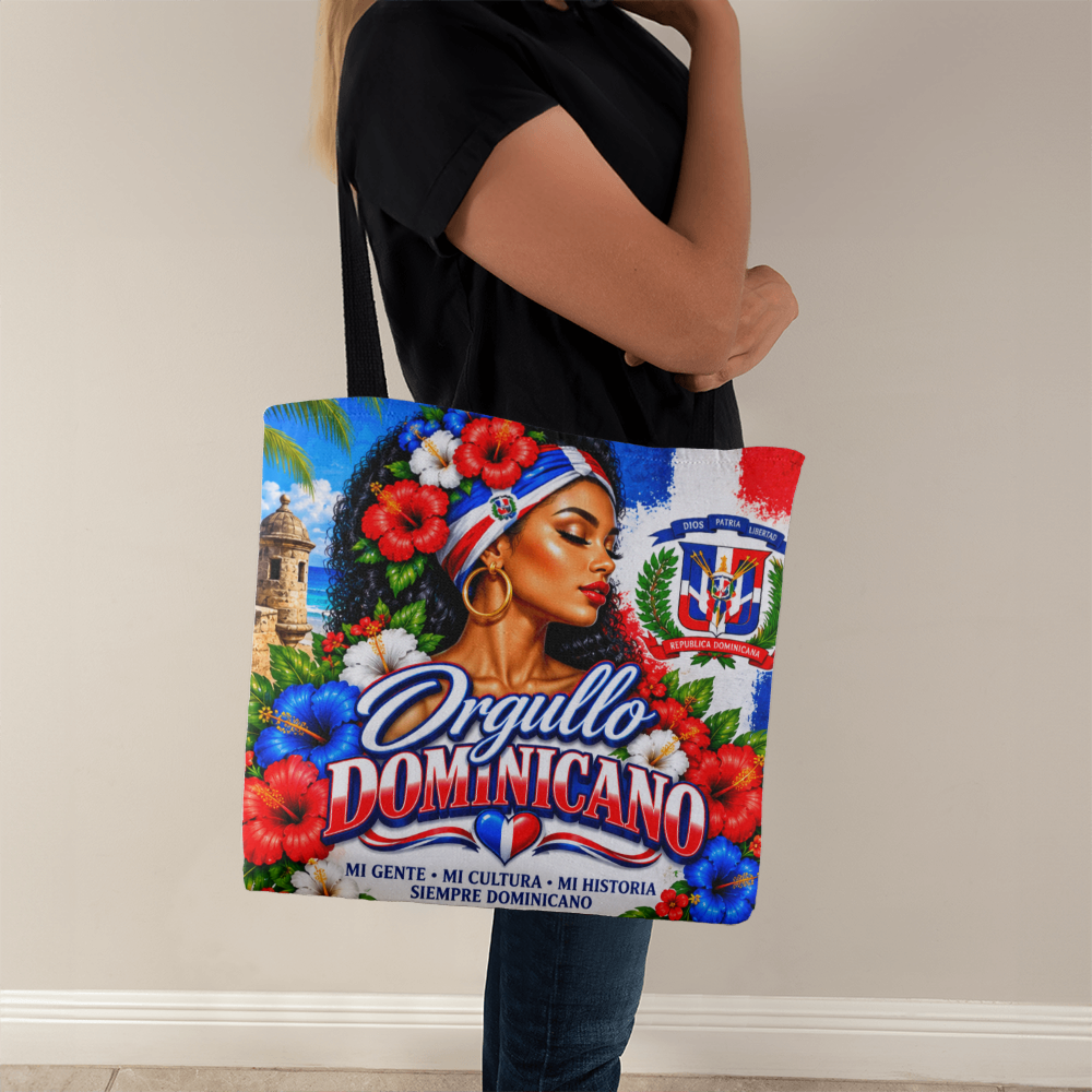 Dominican Republic Pride Tote Bag – Orgullo Dominicano & Quisqueya La Bella