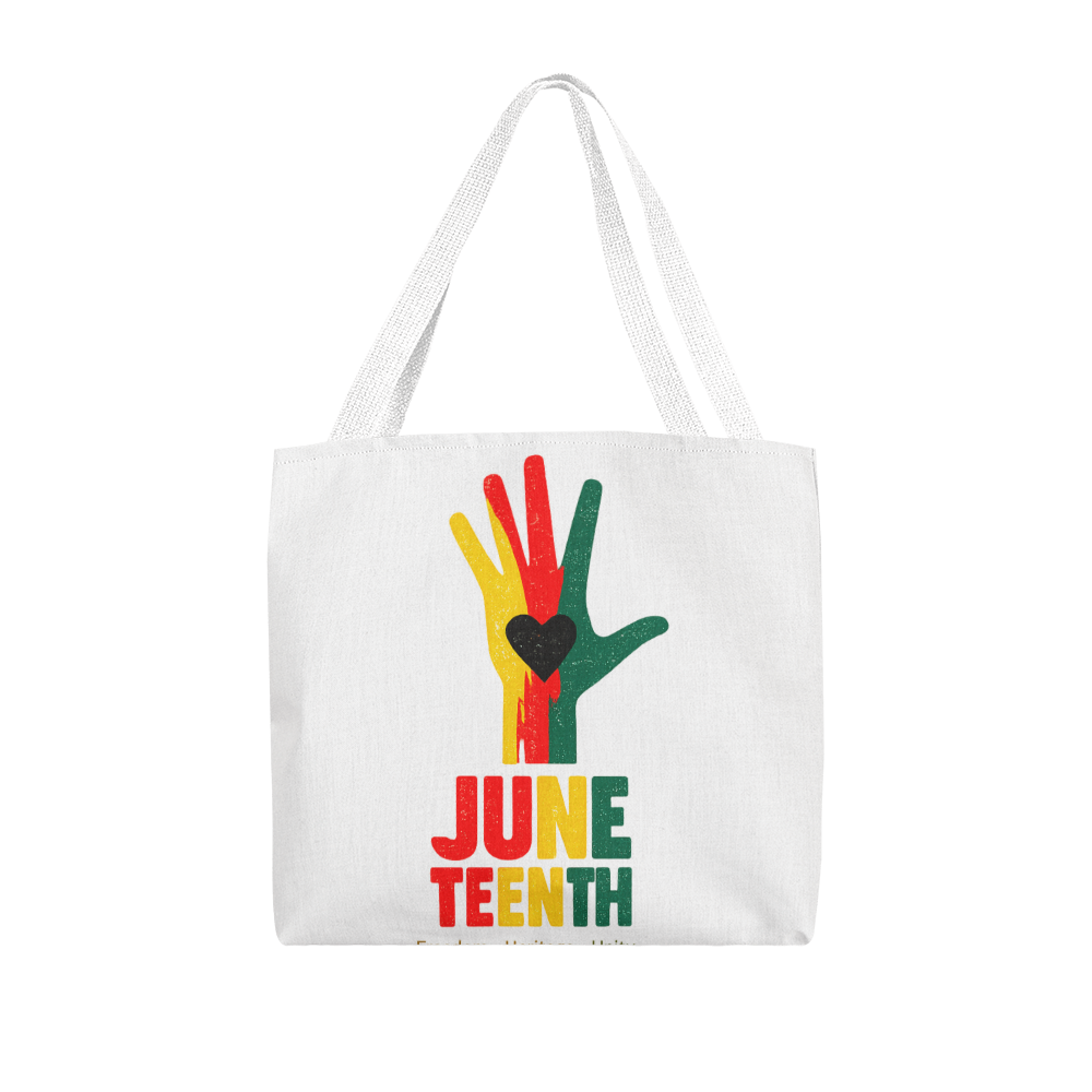 Juneteenth Tote Bag – Freedom Day Celebration Gift for African American Heritage Pride