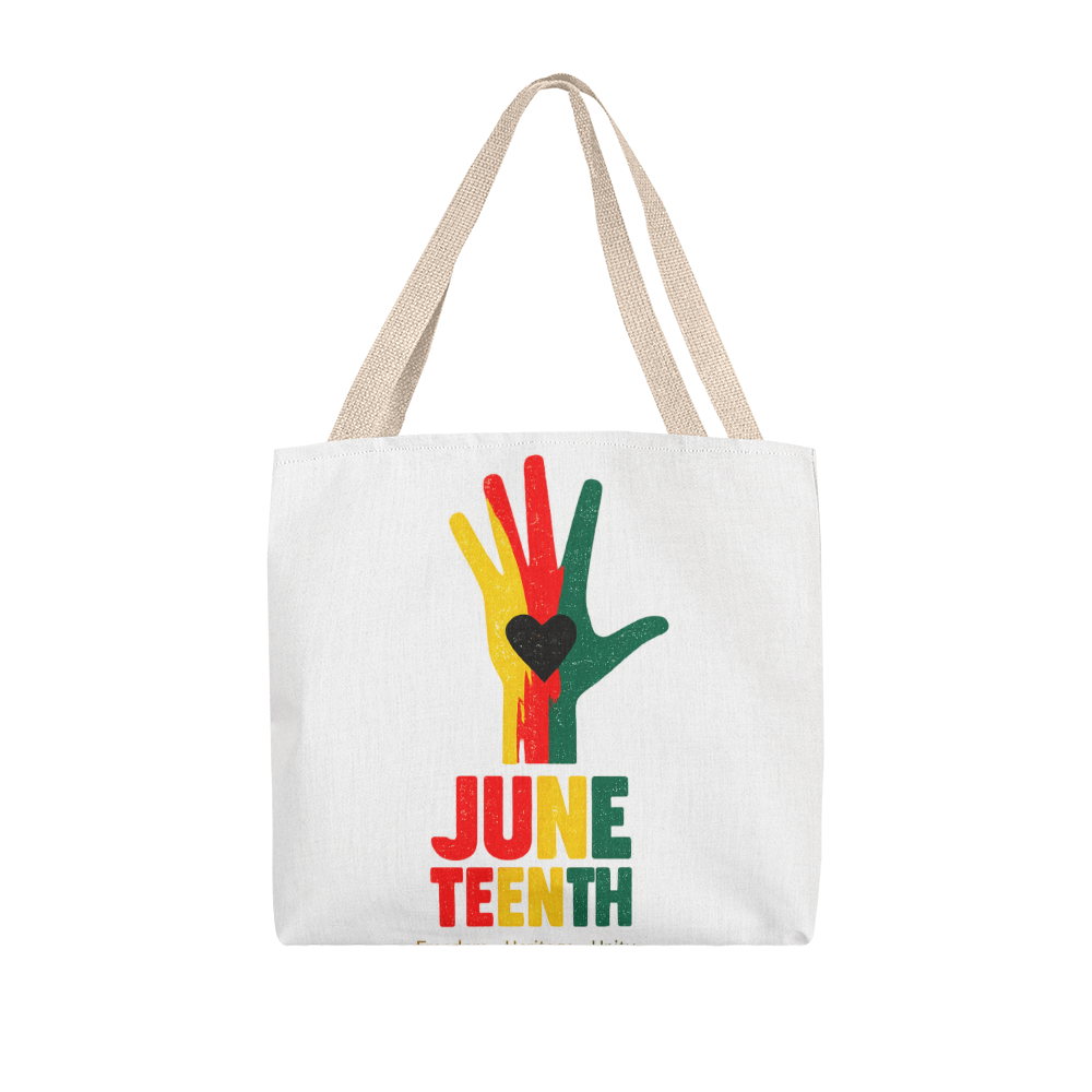Juneteenth Tote Bag – Freedom Day Celebration Gift for African American Heritage Pride