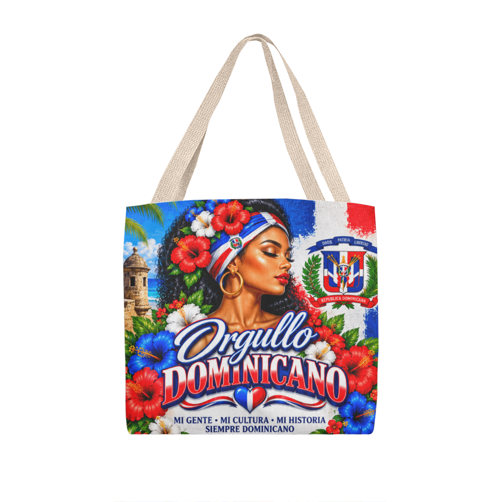 Dominican Republic Pride Tote Bag – Orgullo Dominicano & Quisqueya La Bella