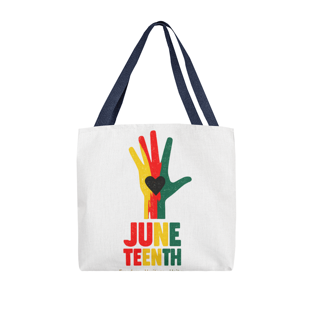 Juneteenth Tote Bag – Freedom Day Celebration Gift for African American Heritage Pride
