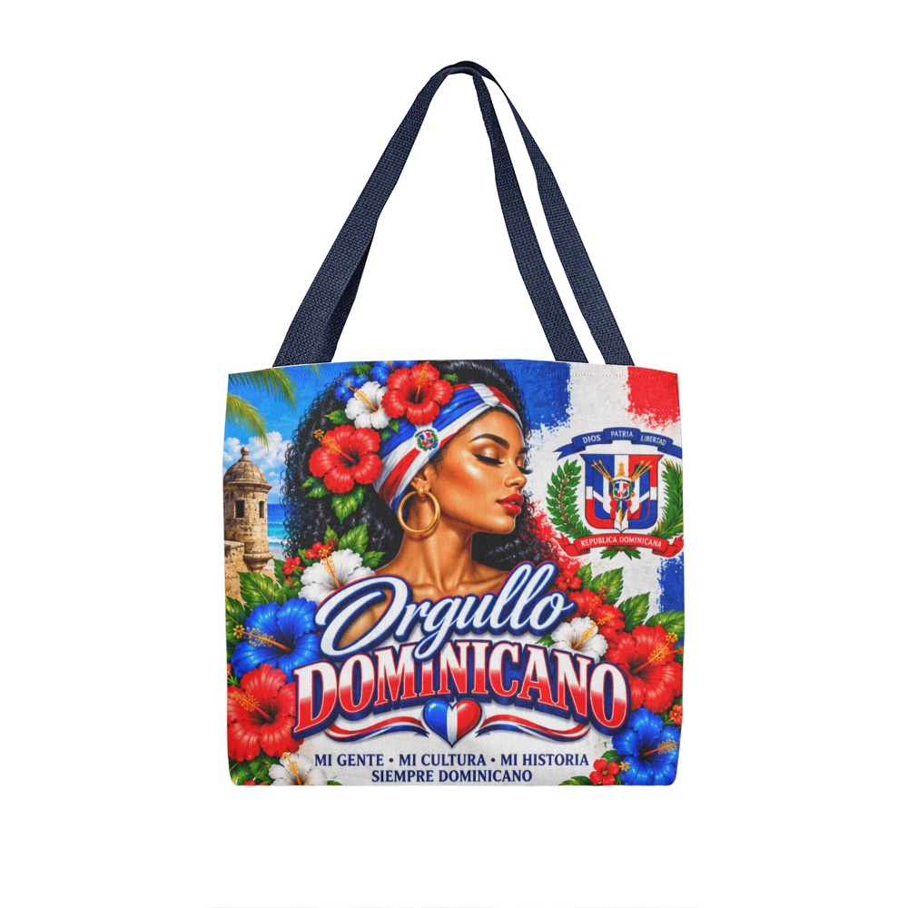 Dominican Republic Pride Tote Bag – Orgullo Dominicano & Quisqueya La Bella