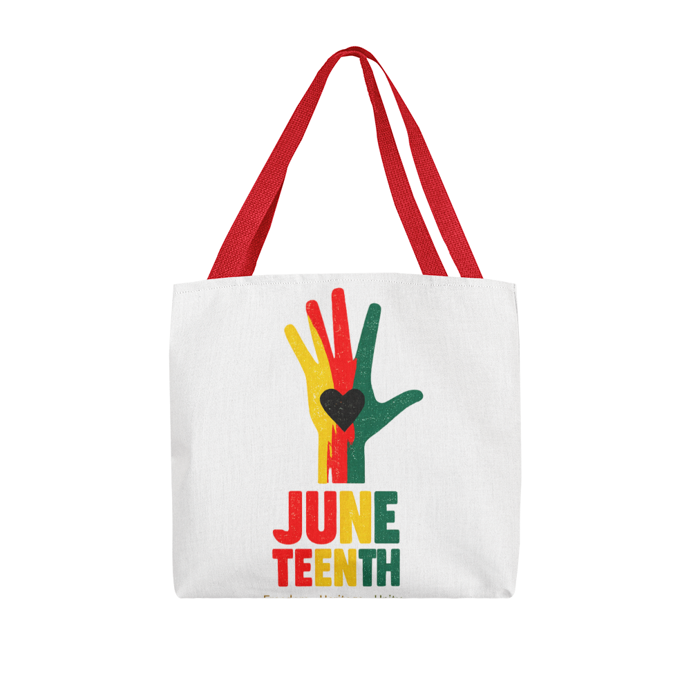 Juneteenth Tote Bag – Freedom Day Celebration Gift for African American Heritage Pride