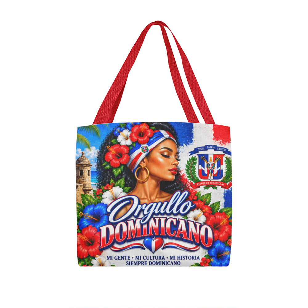 Dominican Republic Pride Tote Bag – Orgullo Dominicano & Quisqueya La Bella