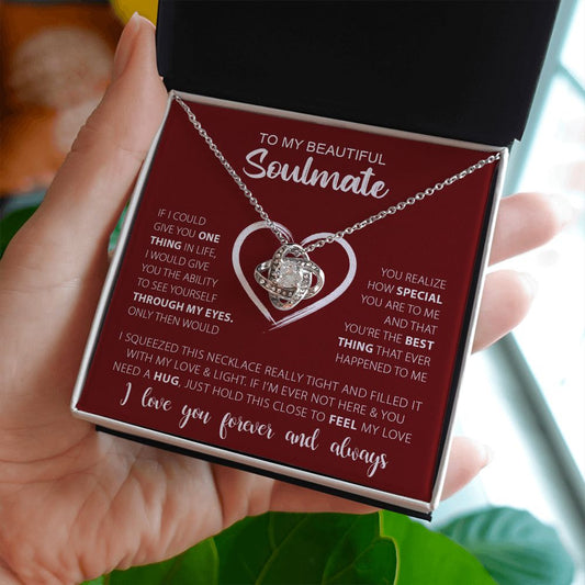 My Beautiful Soulmate | Love & Light - Love Knot Necklace